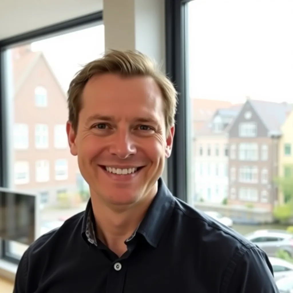 Portret van Peter Vermeulen, tevreden klant